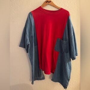 Vintage Japanese Rework Colorblock T-Shirt